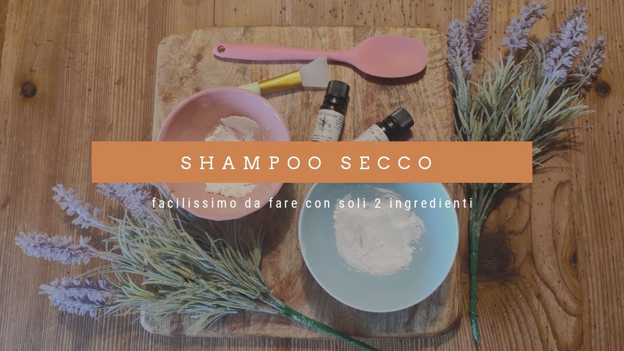 come fare lo shampo secco? la ricetta super facile per capelli puliti più a lungo