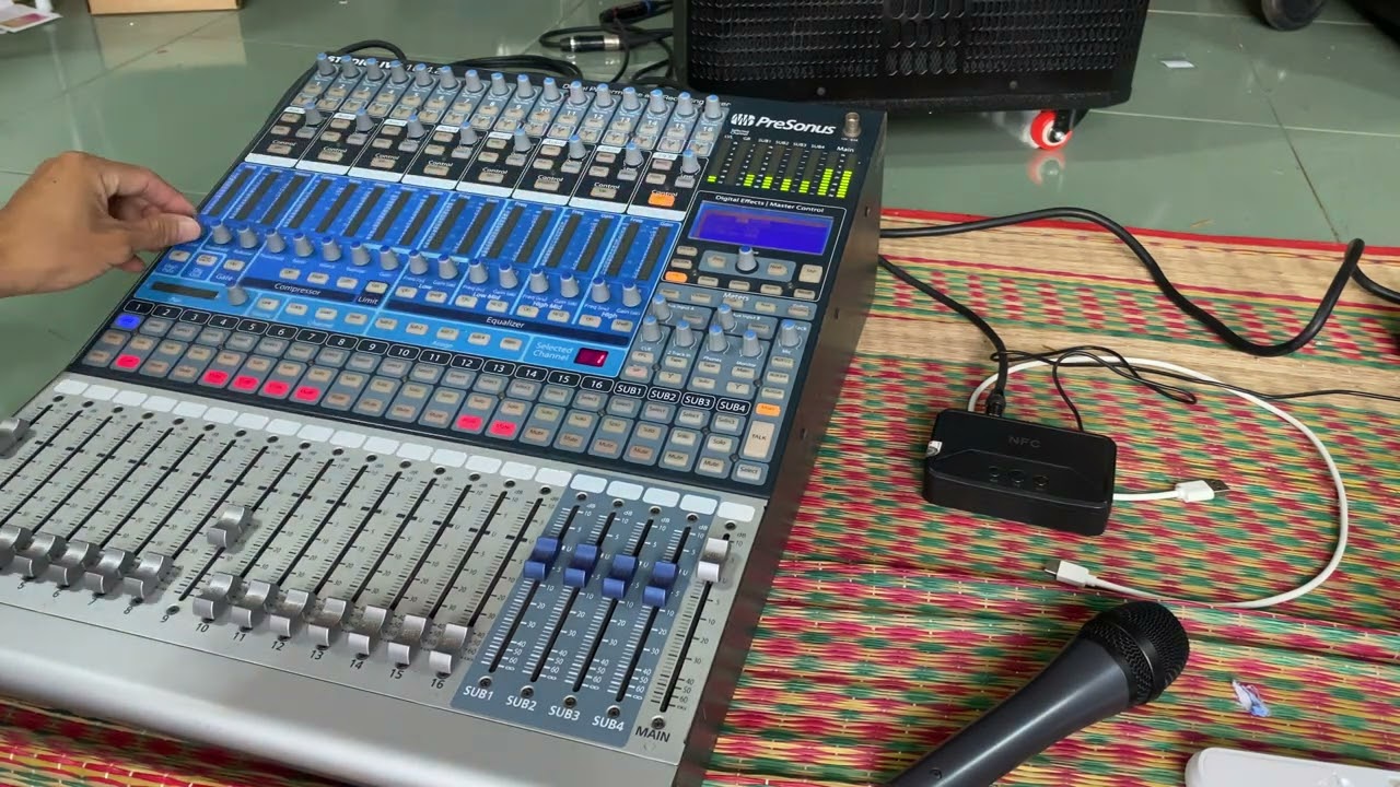 Test vocal Reverb Presonus studiolive 16.4.2