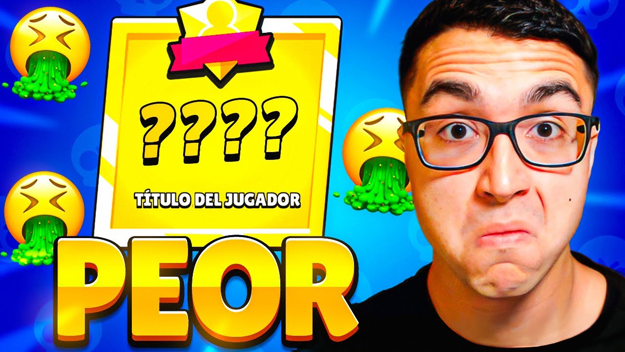 CONSIGO la PEOR MAESTRÍA de TODO BRAWL STARS🤮