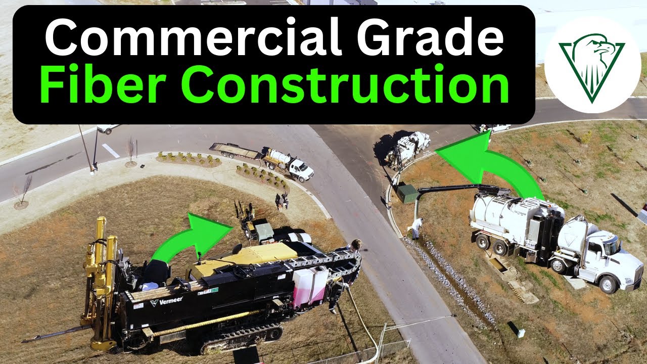 Commercial Fiber Optic Network Construction! | Parker Systems