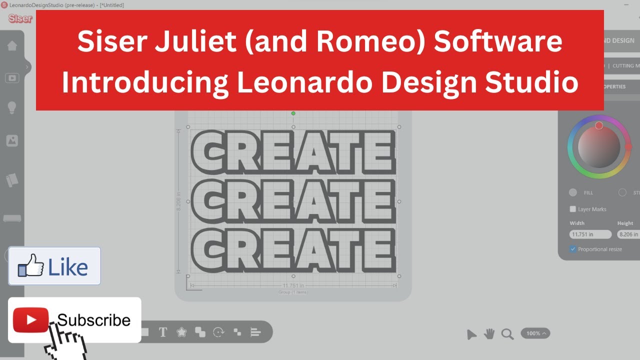 Siser Juliet Software &mdash; Знакомство с Leonardo Design Studio