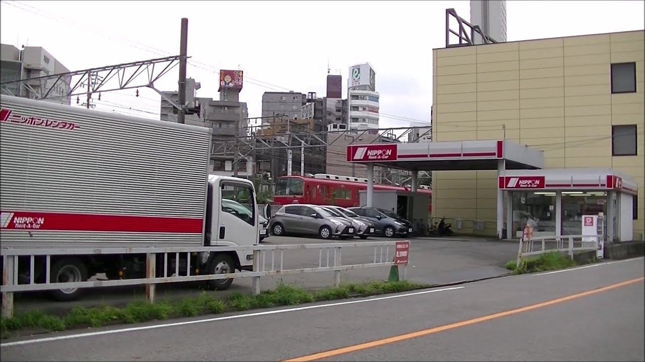 旧名鉄金山橋駅周辺と波寄商店街（金山総合駅30周年記念）