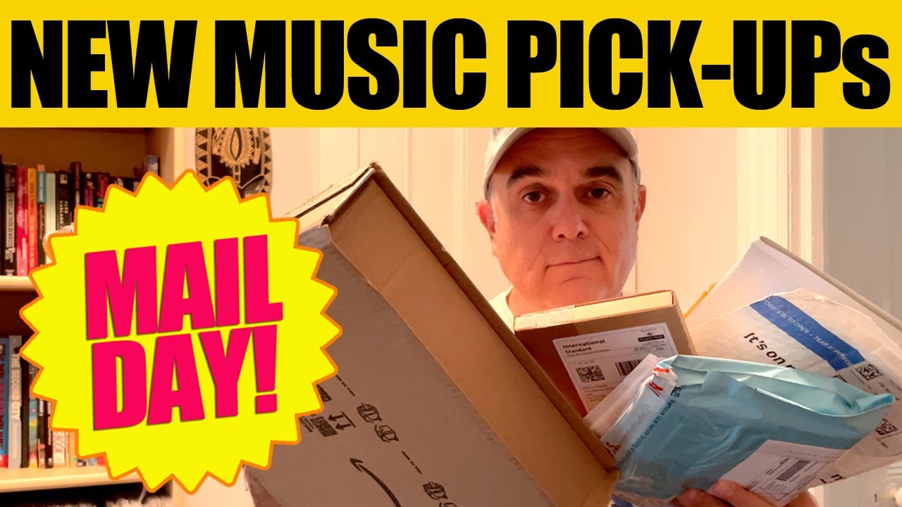 Back Home to a Bunch of Mail!! CDs! vinyl! #mailday #unboxing
