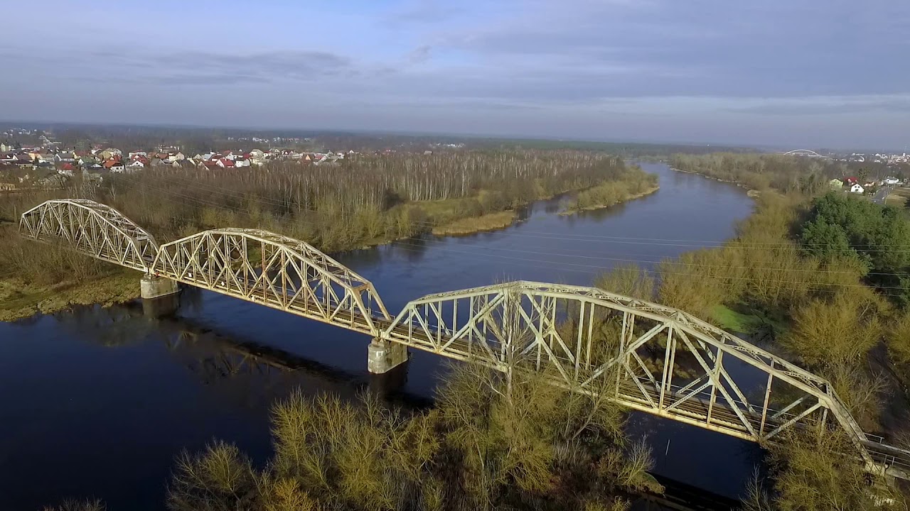 Most kolejowy Ostrołęka