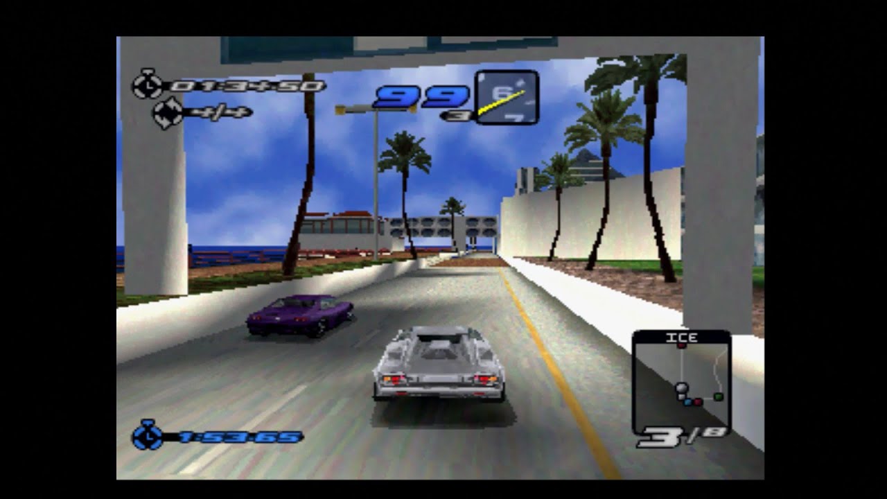 Need for Speed III: Hot Pursuit - PS1 - Beginner Tournament (Full Tournament, All Races)