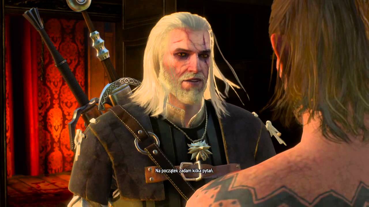 Wiedźmin 3-Wqrw... Geralt.