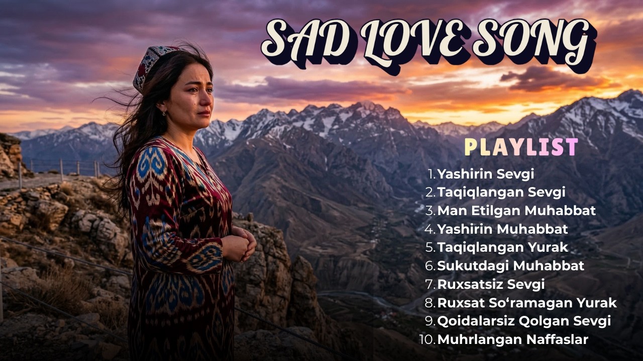 Uzbek Emotional Love Music 💔 | Sad Uzbek Love Songs That Make You Cry