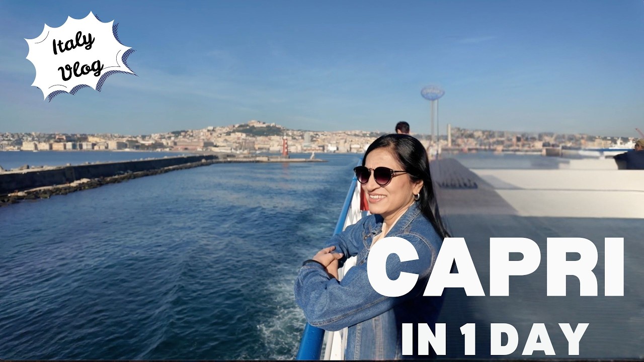 Capri Day Tour from Naples 🇮🇹 | Boat Cruise, Mount Solaro Chairlift & Augustus Gardens