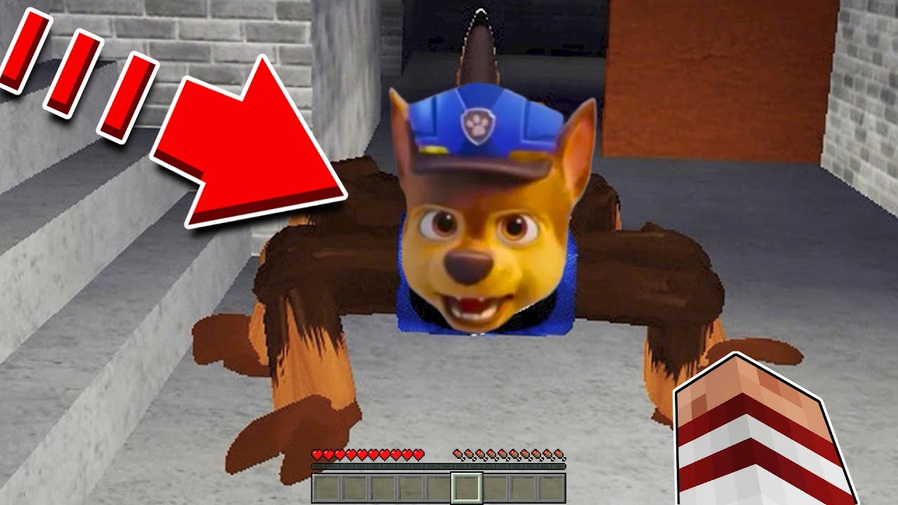 ESCAPAMOS DE CHASE PAW PATROL CIEMPIÉS MUTANTE