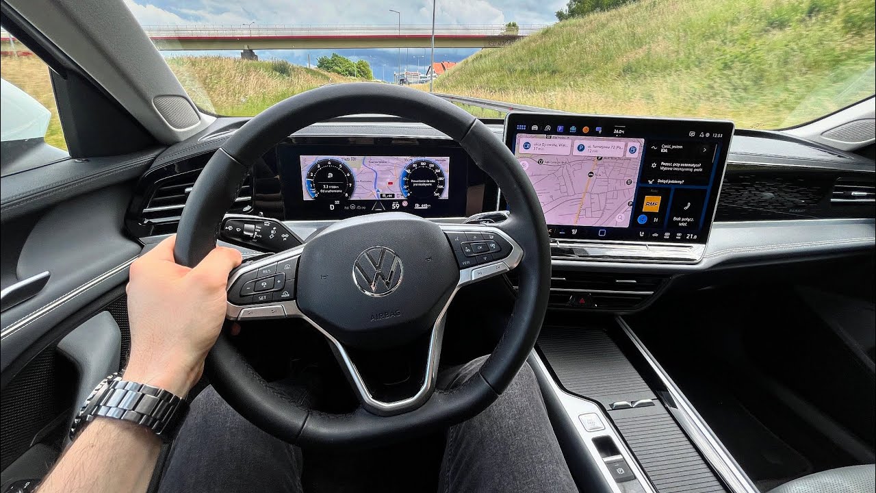 2024 Volkswagen Passat [1.5 eTSI 150 HP] | Test Drive #175 POV Driver. TV