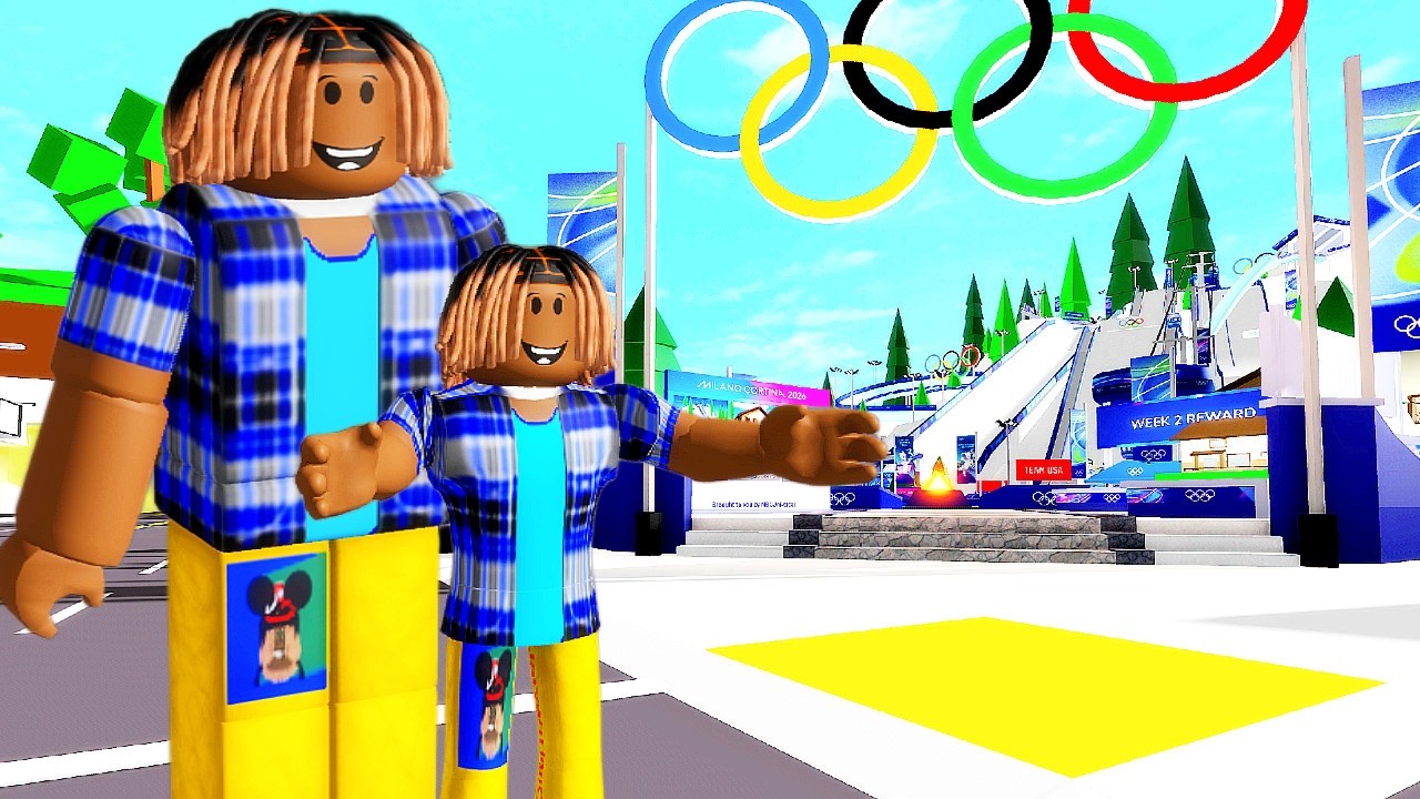 ME And My SON Visit The *NEW* OLYMPICS UPDATE In BROOKHAVEN RP...