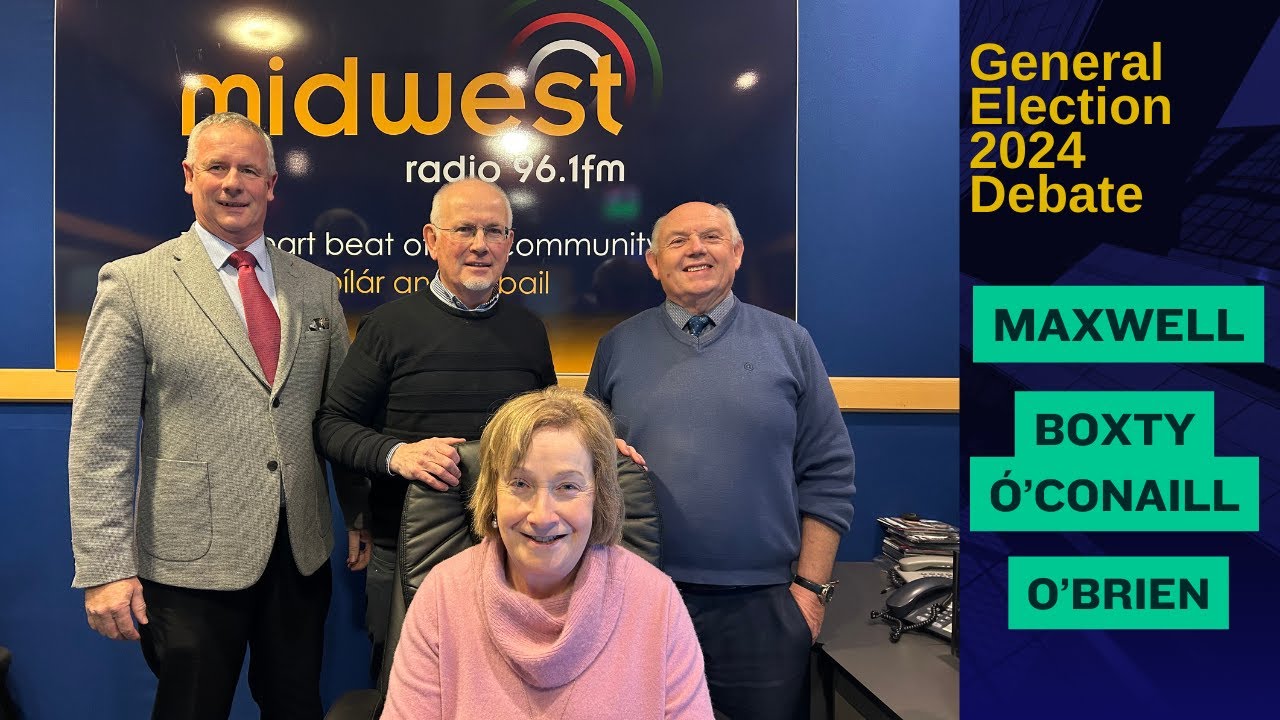 General Election 2024 - Debate Five - Maxwell, 'Boxty' Ó Conaill, O'Brien.