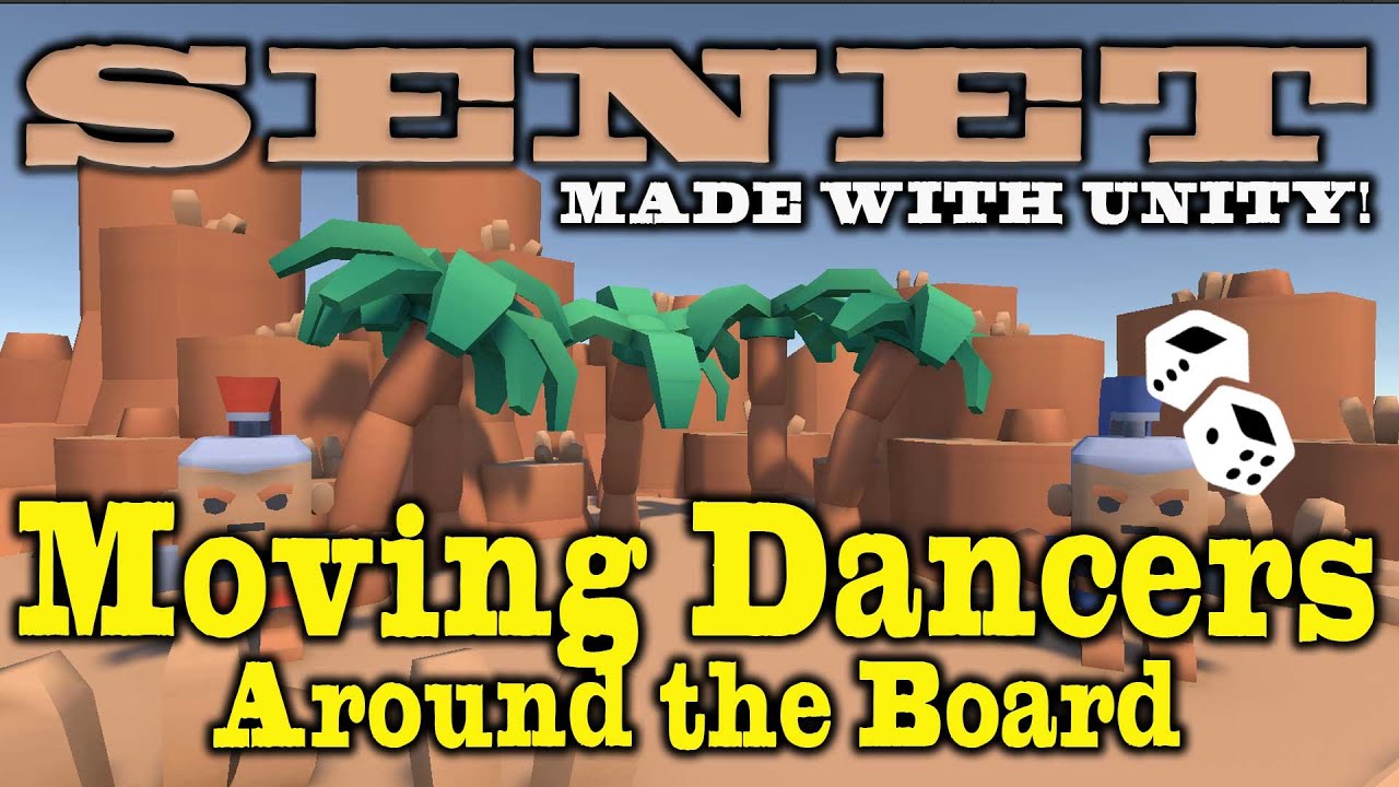 Senet - An Ancient Board Game - Moving Dancers