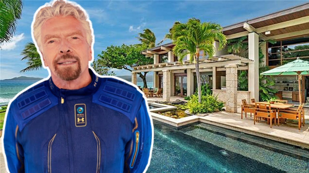 Как живет Ричард Брэнсон (Richard Branson) и сколько он зарабатывает