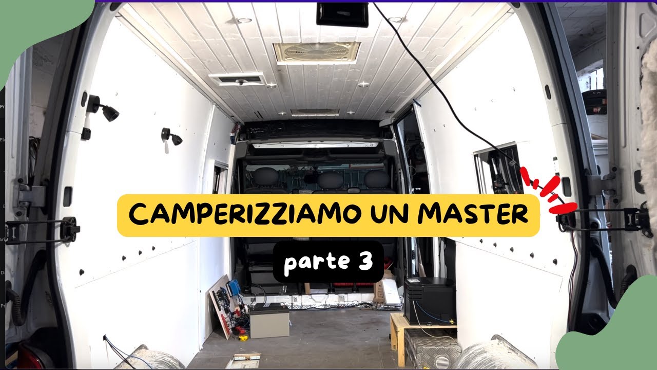 ACQUA CALDA IN VAN | Montiamo pareti e boiler sul furgone che stiamo camperizzando