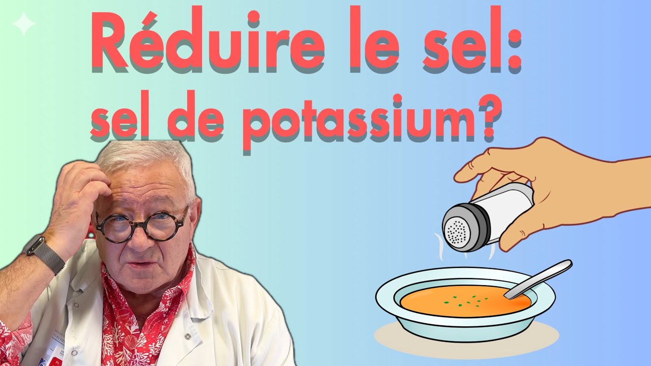 Baisser nos apports en sel: sel enrichi en potassium, pourquoi l'utiliser.