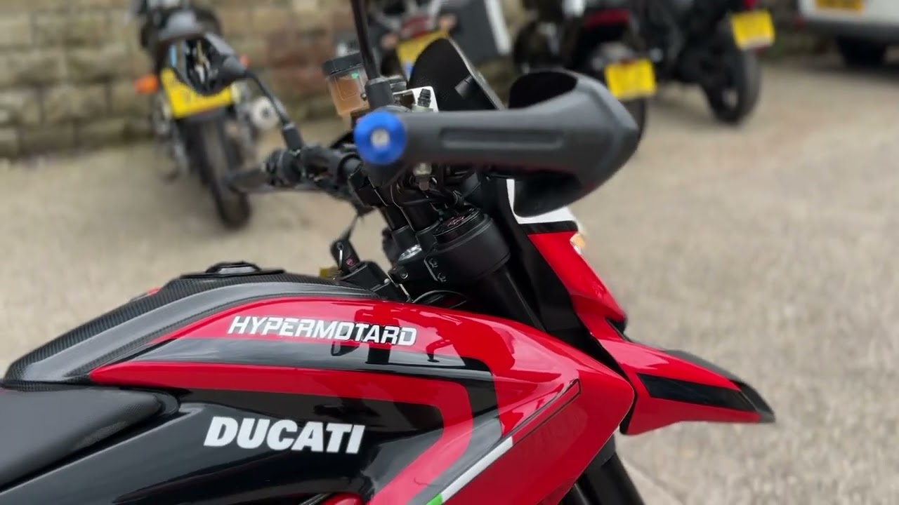 Ducati Hypermotard 821 SP Walk around and sound