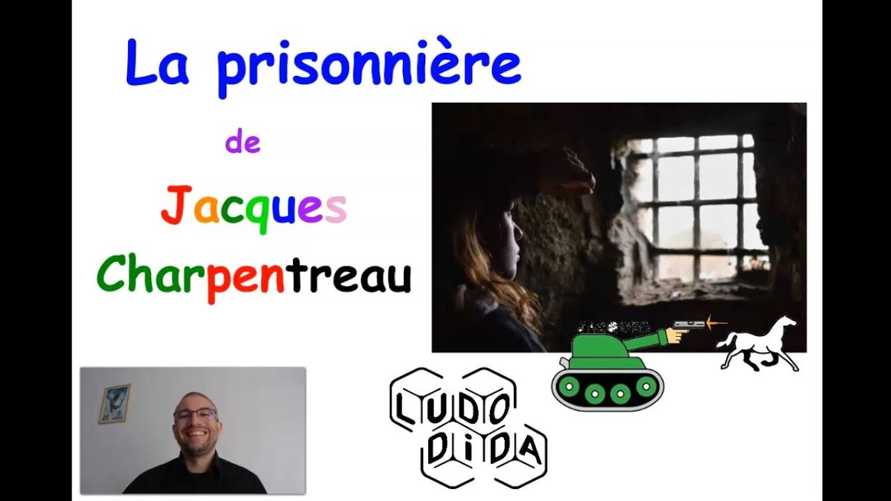 👍🏻 APPRENONS TA POESIE 👗 La prisonnière 🐺 Jacques Charpentreau
