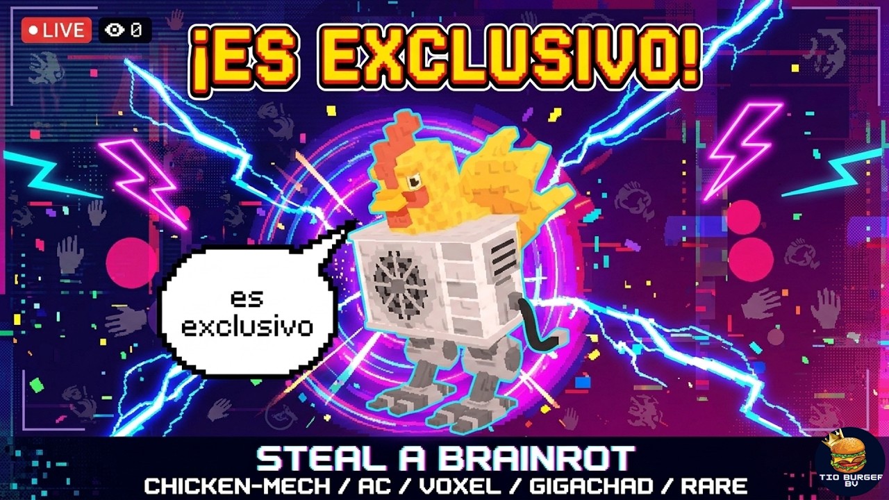 [🔴LIVE] Conseguí un brainrot raro?!