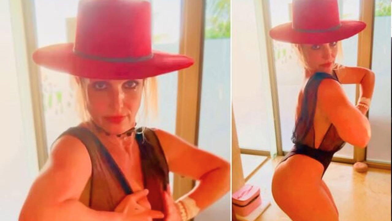 Britney Spears’ NSFW Dance Wardrobe Slip 😱🔥 Covered With Flower 🌸