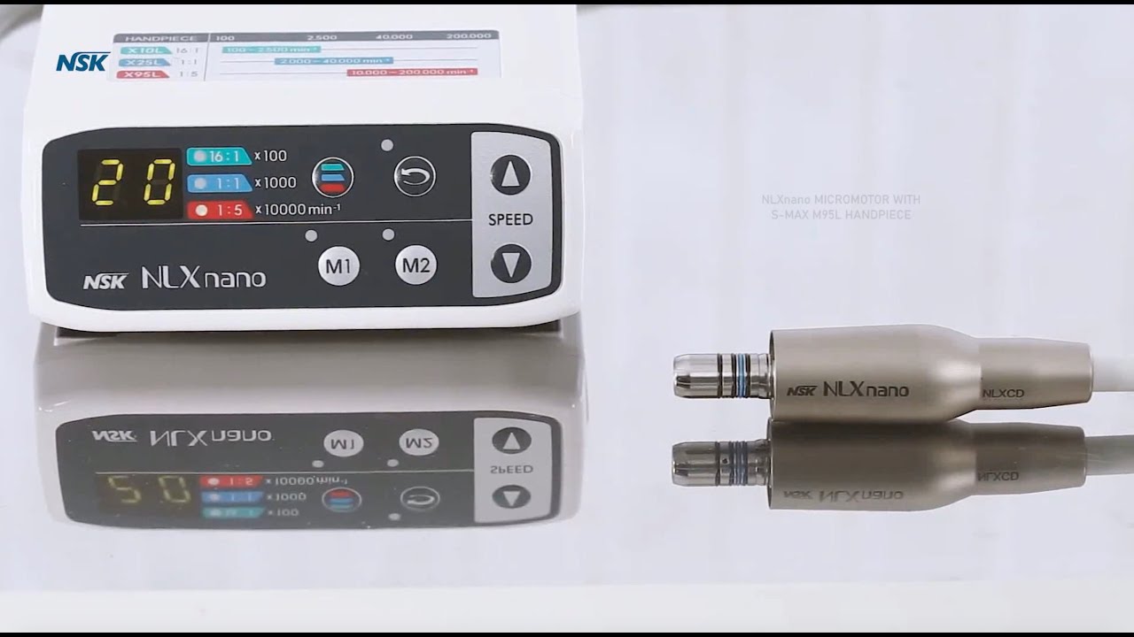 NSK NLX Nano Electric Micromotor Upgrading System