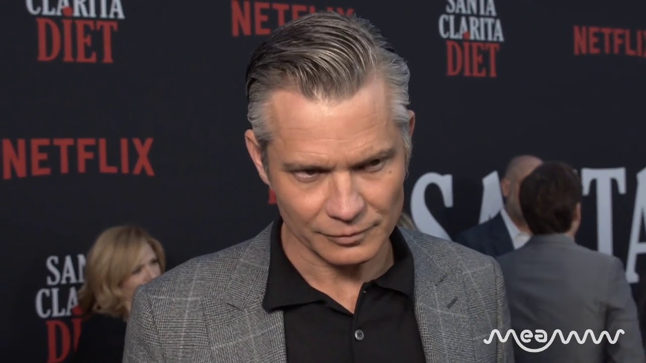 Timothy Olyphant will be the first to turn his wife in if she starts eating people