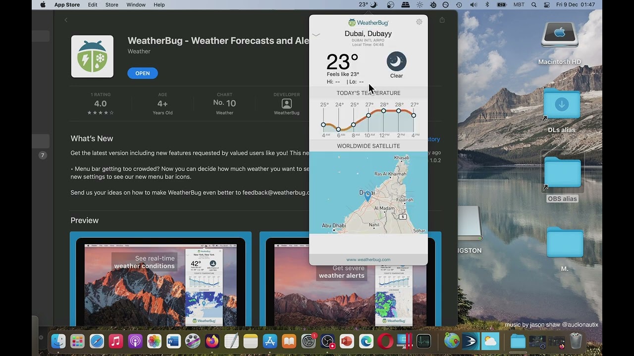 WeatherBug Weather Forecasts and Alerts BEST Weather App from Mac App Store