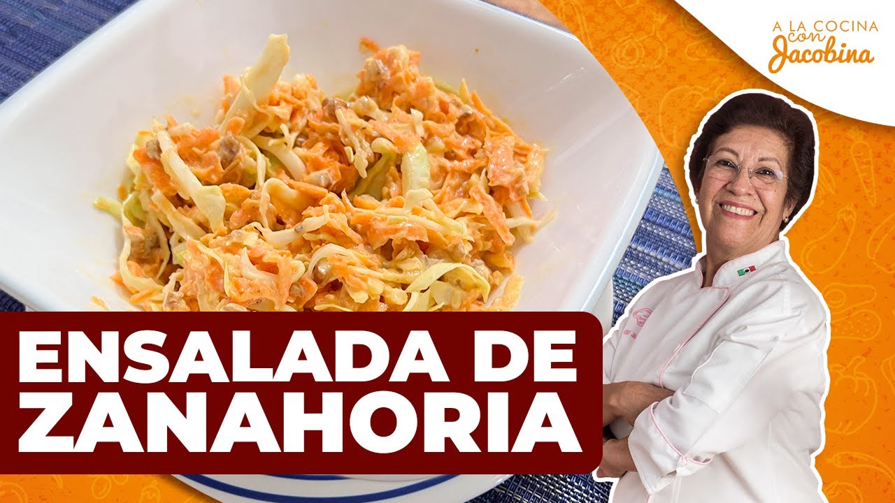 CÓMO HACER ENSALADA DE ZANAHORIA