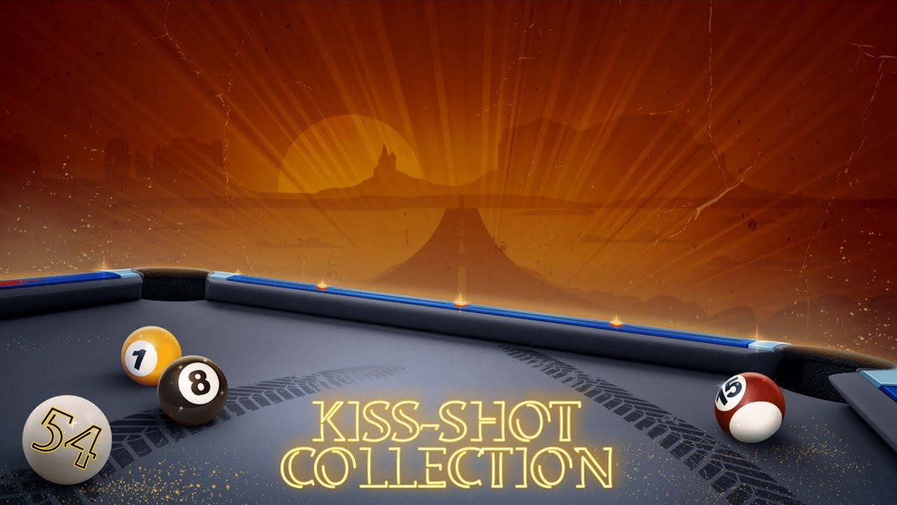 8 Ball Pool. Kiss-shot collection, part № 54. #8ballpool #epic #kissshot
