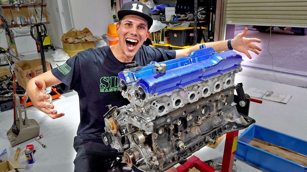 Создаем надежный RB25 для неожиданного автомобиля!