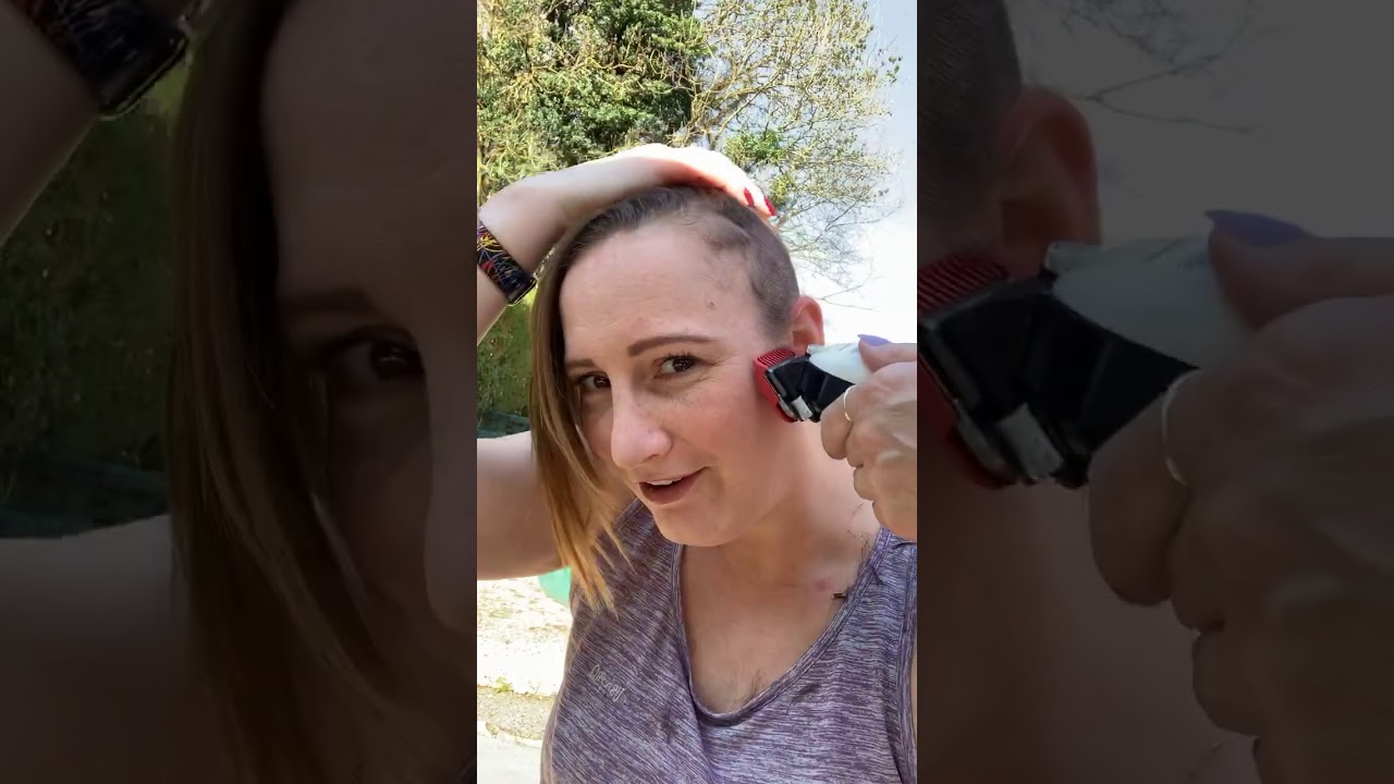 Lea’s NHS head shave!!