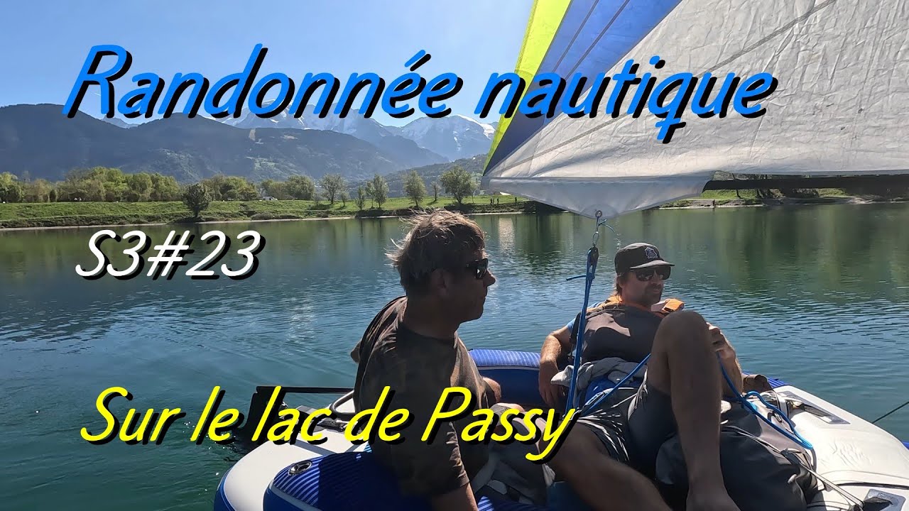 Randonnée nautique sur le lac de Passy
