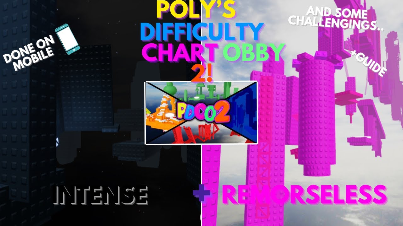 POLY DIFFICULTY CHART OBBY 2.. | INTENSE AND REMORSELESS…