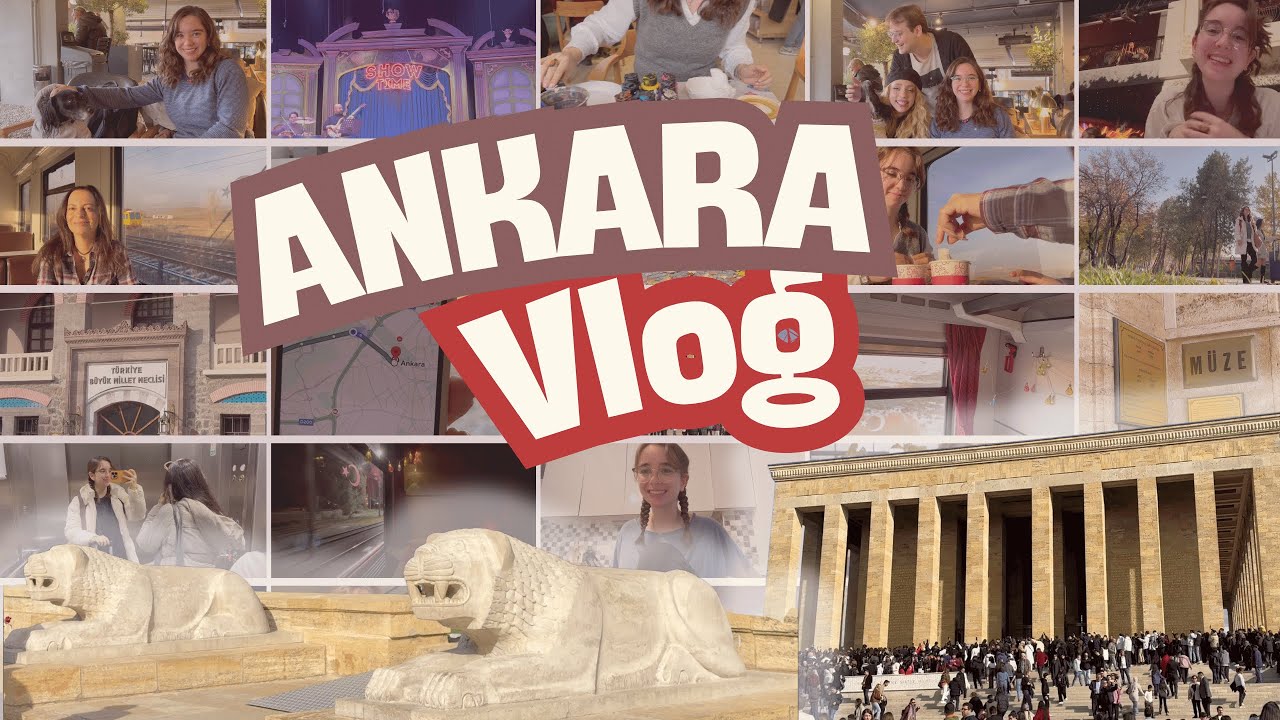Mavi Trenle Ankara Yolculuğu // Ankara Vlog