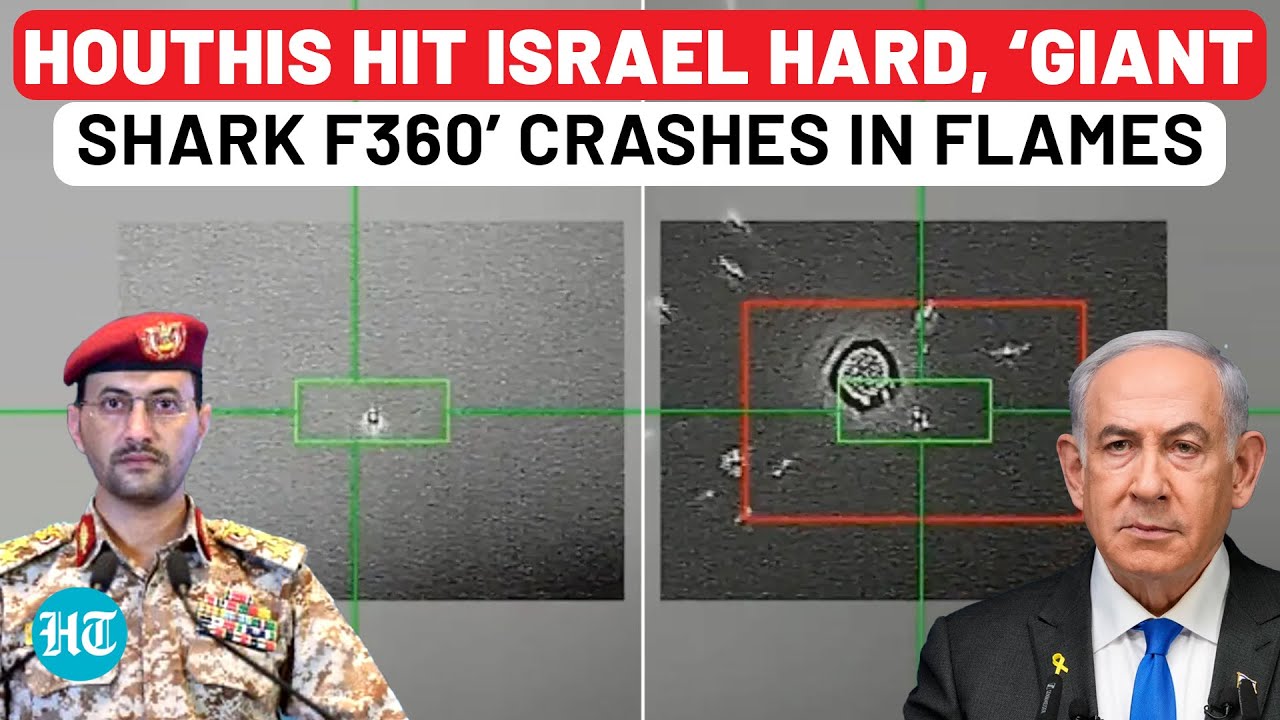 Houthis Shatter Israel's Pride, Down ‘Giant Shark’ in Defiant Blow | Watch Saree's Video Clip