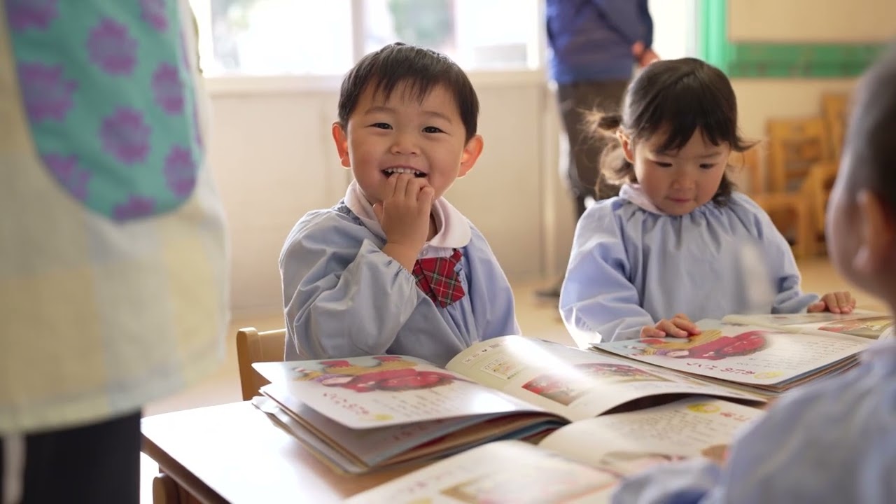 青徳幼稚園 満3歳児クラス・ウサギ組日常の様子