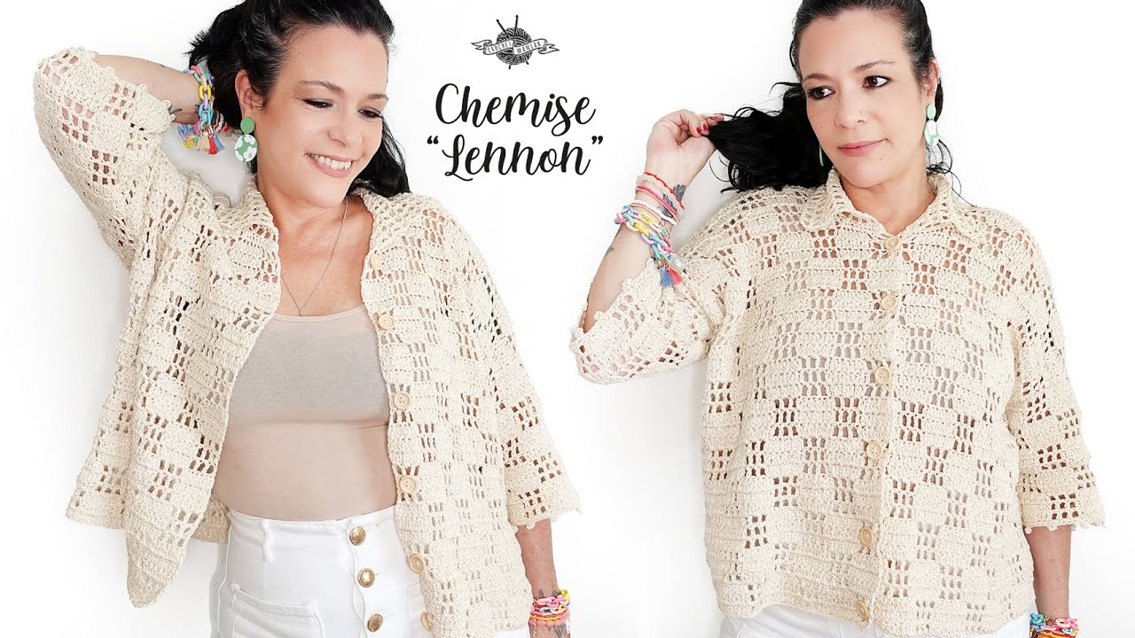 Crochet chemise 