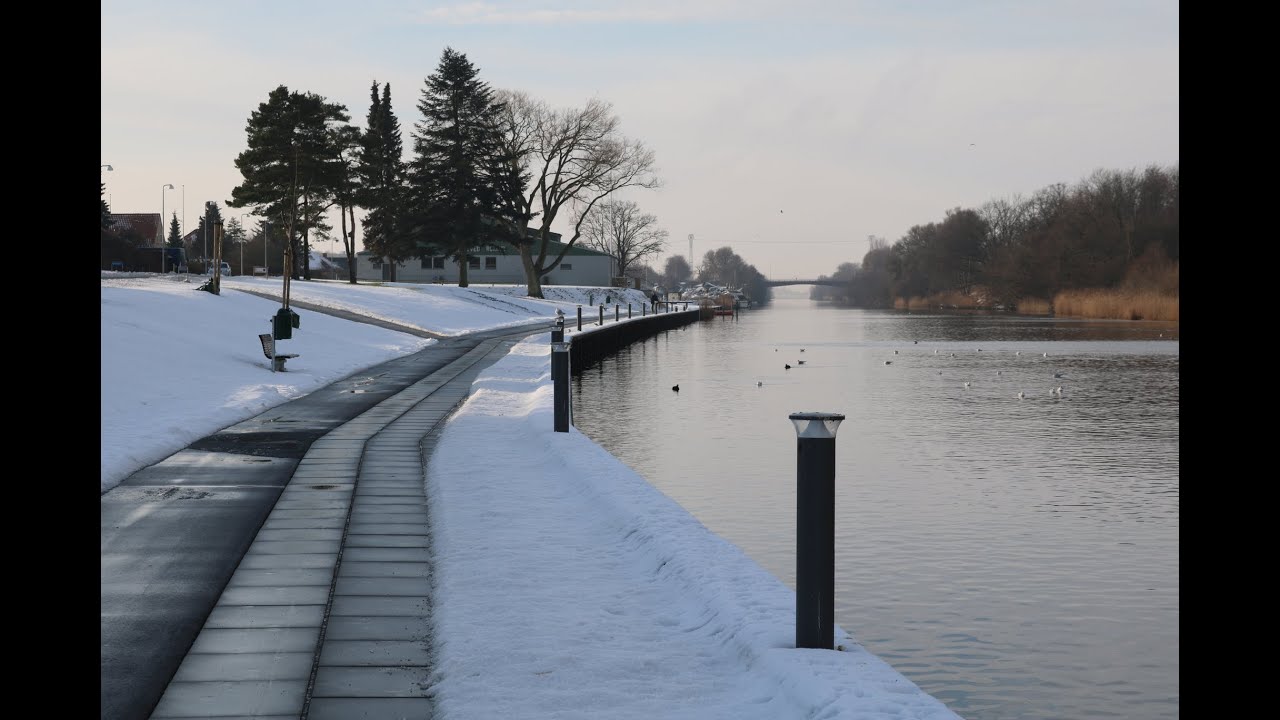 Video 02 9. januar 2016 Næstved – Havnepromenade langs Næstved Kanal (Kanalvej)