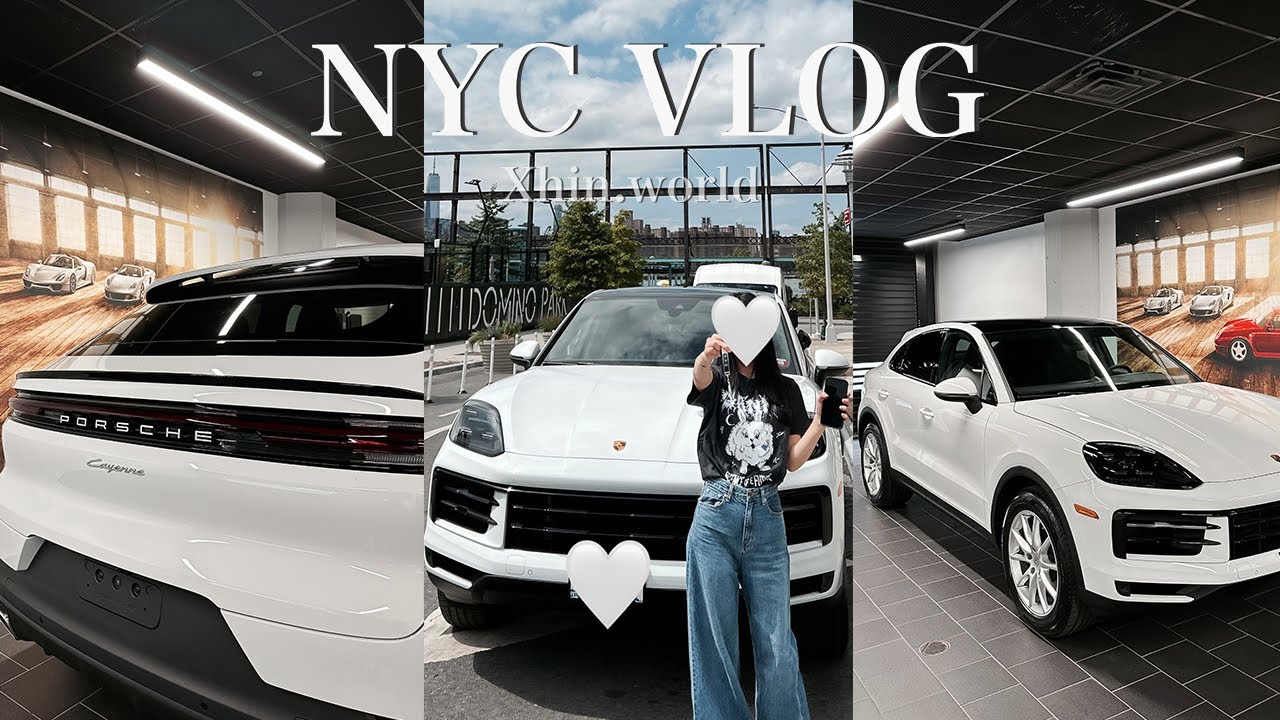 뉴욕 브이로그 | 미국에서 나의 첫 차🚘 | 2024 포르쉐 카이엔 쿠페 | 스탁차량으로 바로 구입 | 레인지로버 | 디펜더