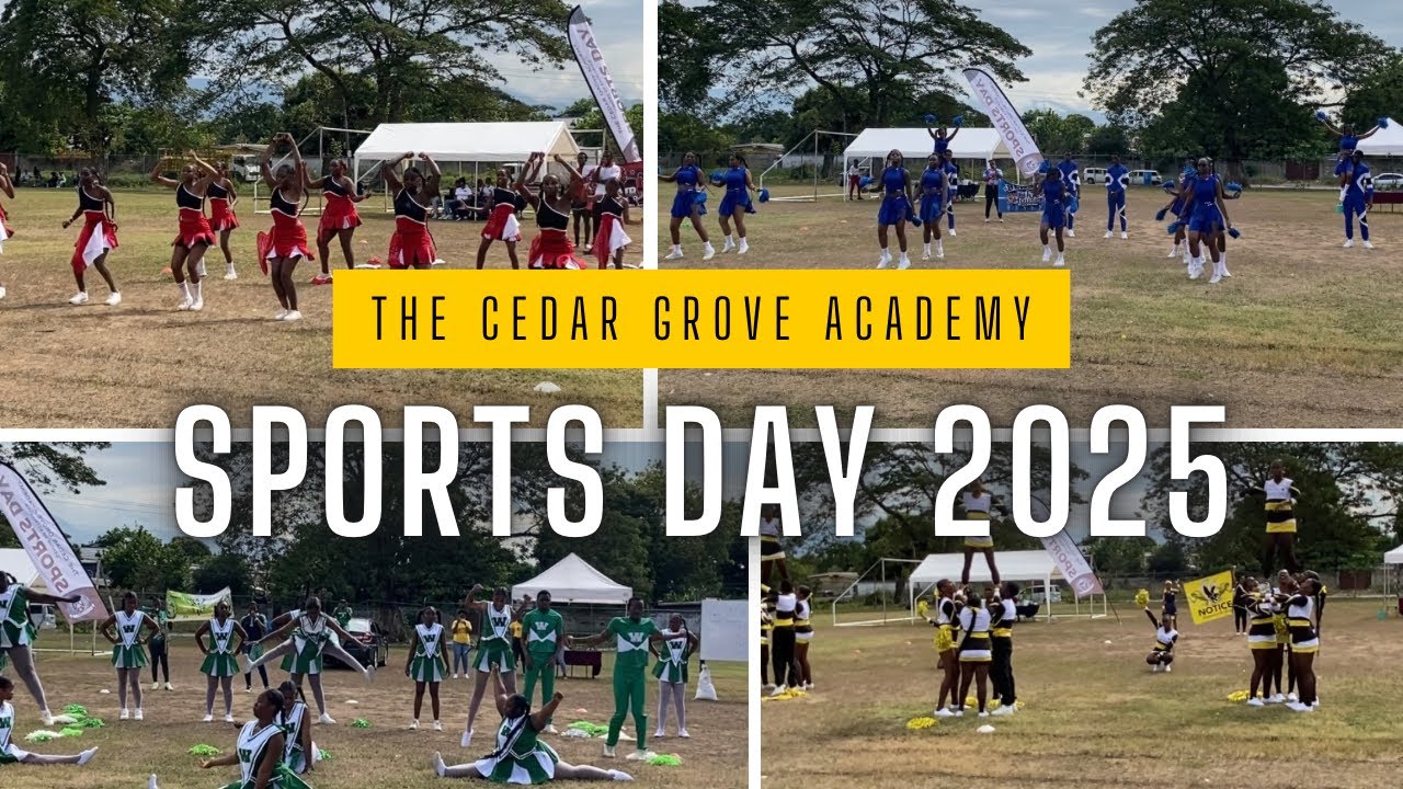 TCGA 2025 SPORTS DAY 🏆- CHEERLEADING COMPETITION 💛💙💚❤️|| FUN RACES 🏃‍♀️😂