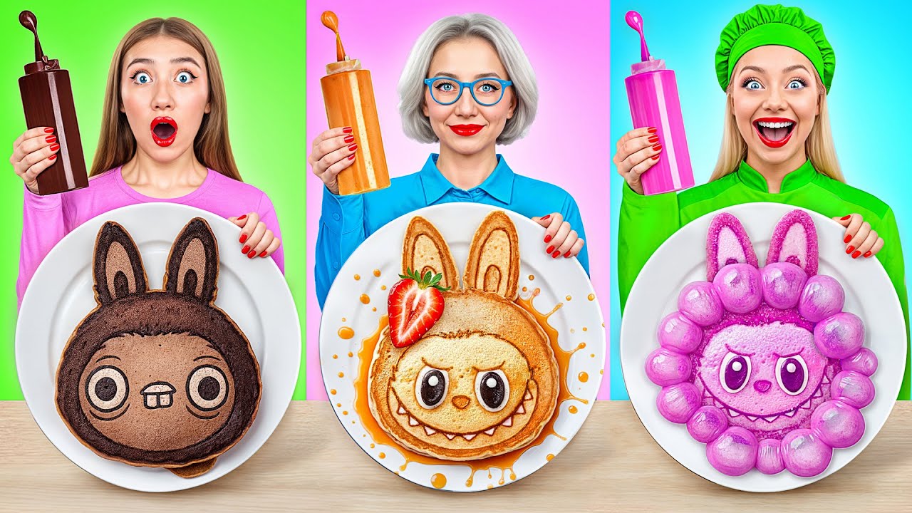 Кулинарный Челлендж: Я против Бабушки | Удивительные Лайфхаки с Едой от Candy DO