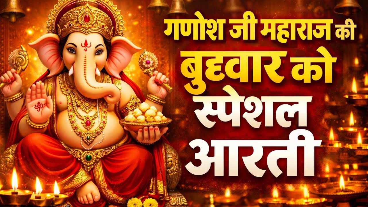 सुबह सुबह गणेश जी की आरती करने के लाभ🙏🕉💯❤🎁🙏||jpraghav||#bhakti #ganesh 