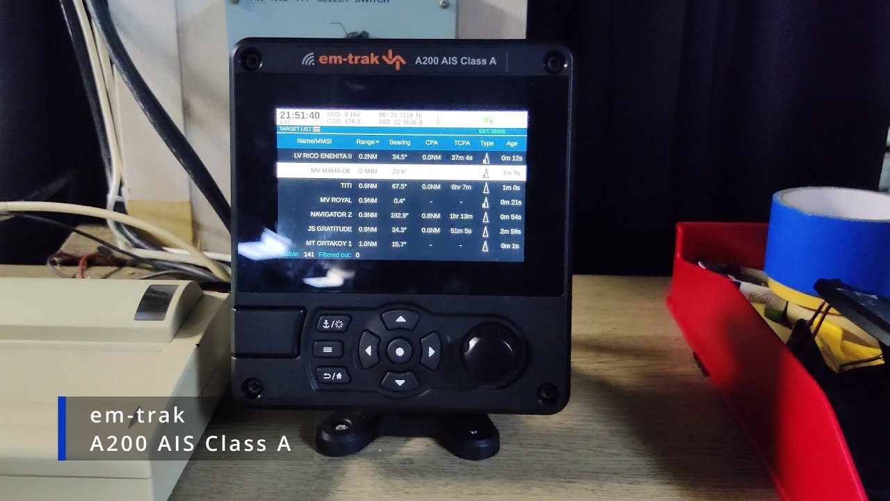 em-trak A200 Class-A AIS | Post-Installation Overview & Features Walkthroug