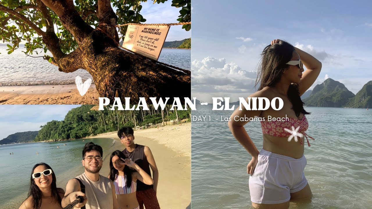 El Nido - Palawan | Las Cabañas Beach🌞