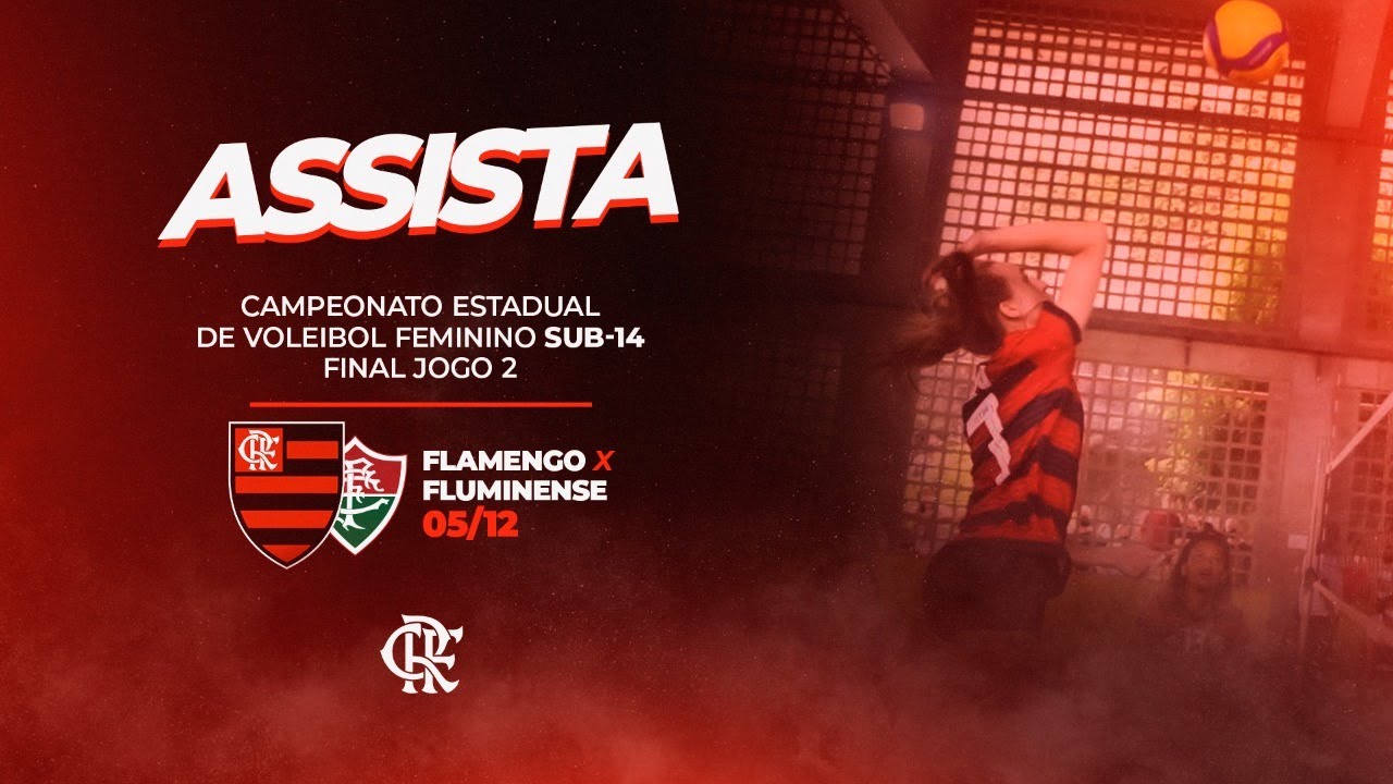 Flamengo x Fluminense AO VIVO | Campeonato Estadual de Voleibol Feminino Sub-14 - Final Jogo 2