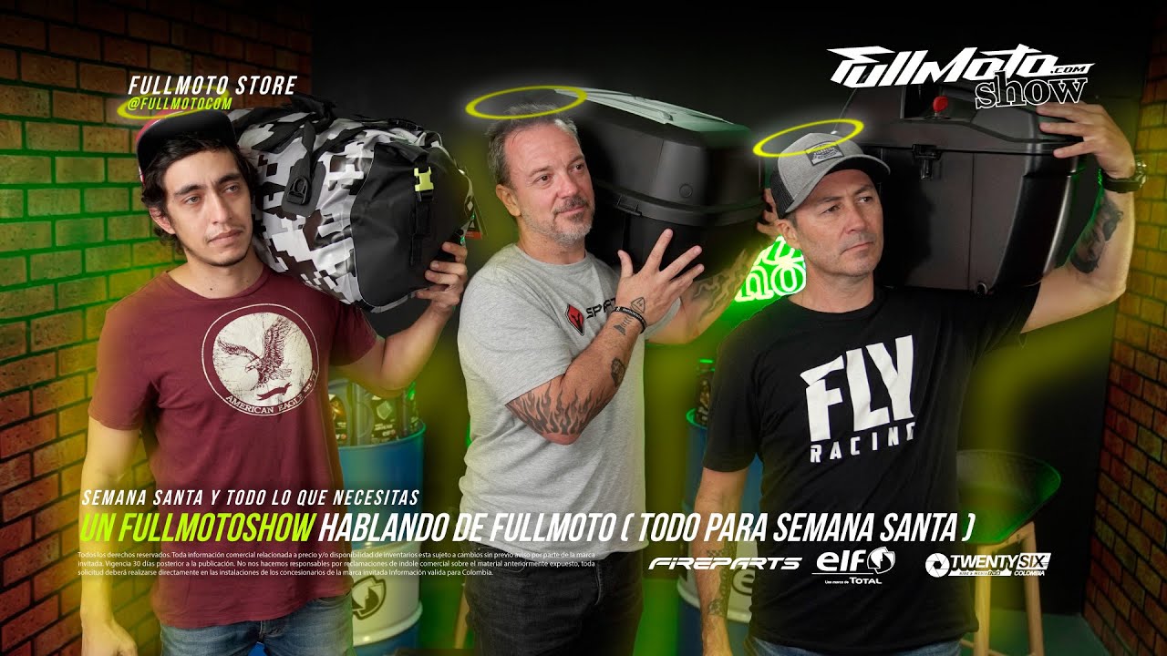 Fullmoto - Benditos sean los que podr&aacute;n viajar en Semana Santa / FullmotoShow de Fullmoto Temp8 Ep6