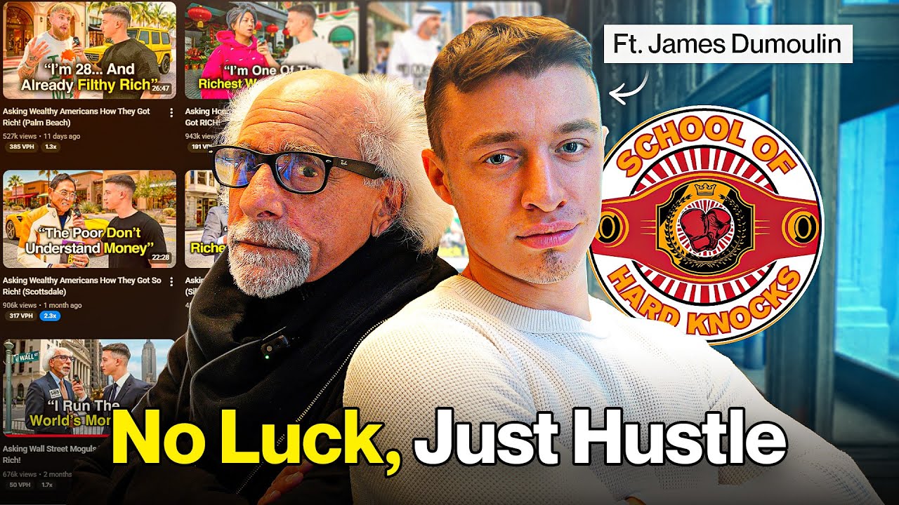 How James Dumoulin Built a 20 Million Follower Empire by Age 23 (School of Hard Knocks)