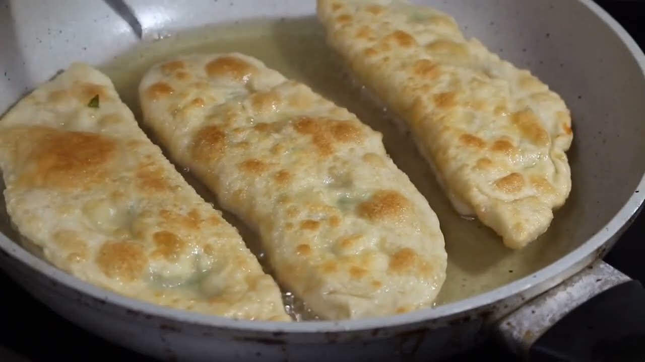 Saftige Teigtaschen mit Hackfleisch F&uuml;llung super einfach und lecker