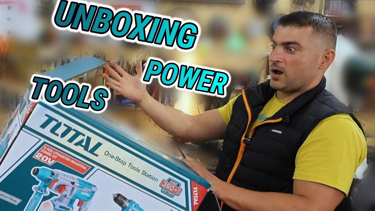 UNBOXING TOTAL Tools 20V Cordless Products