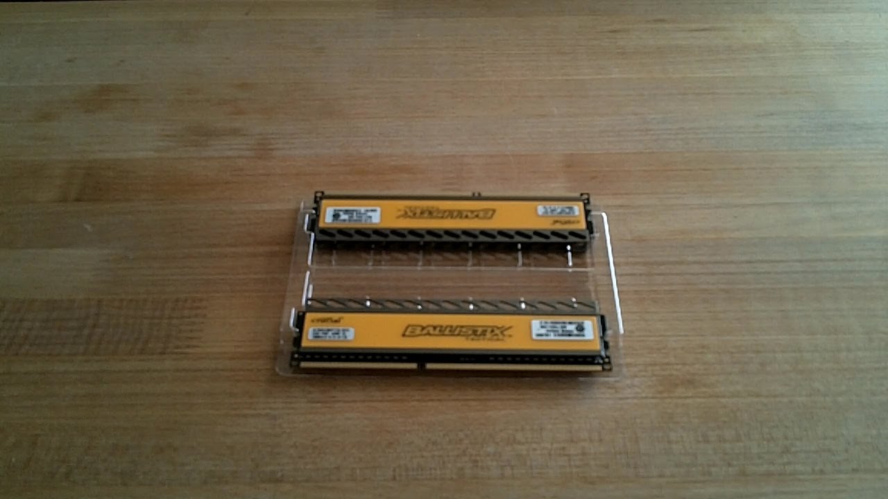 Unboxing: Crucial Ballistix Tactical Series Memory 16GB Kit
